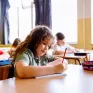 Une élève de primaire